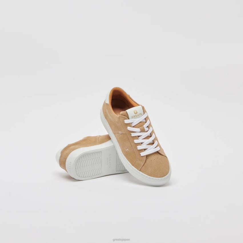 靴 黄褐色 GREATS ロワイヤル2.0 F40N126