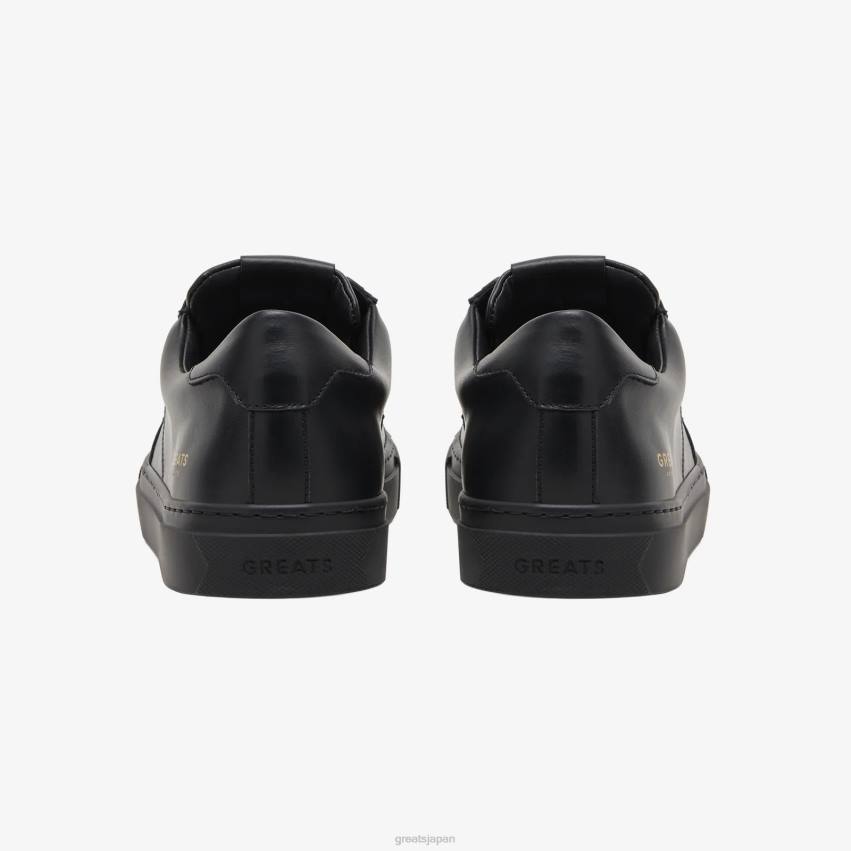 靴 トリプルブラック GREATS ロワイヤル2.0 F40N16