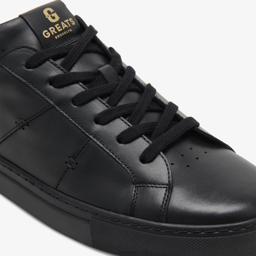 靴 トリプルブラック GREATS ロワイヤル2.0 F40N16