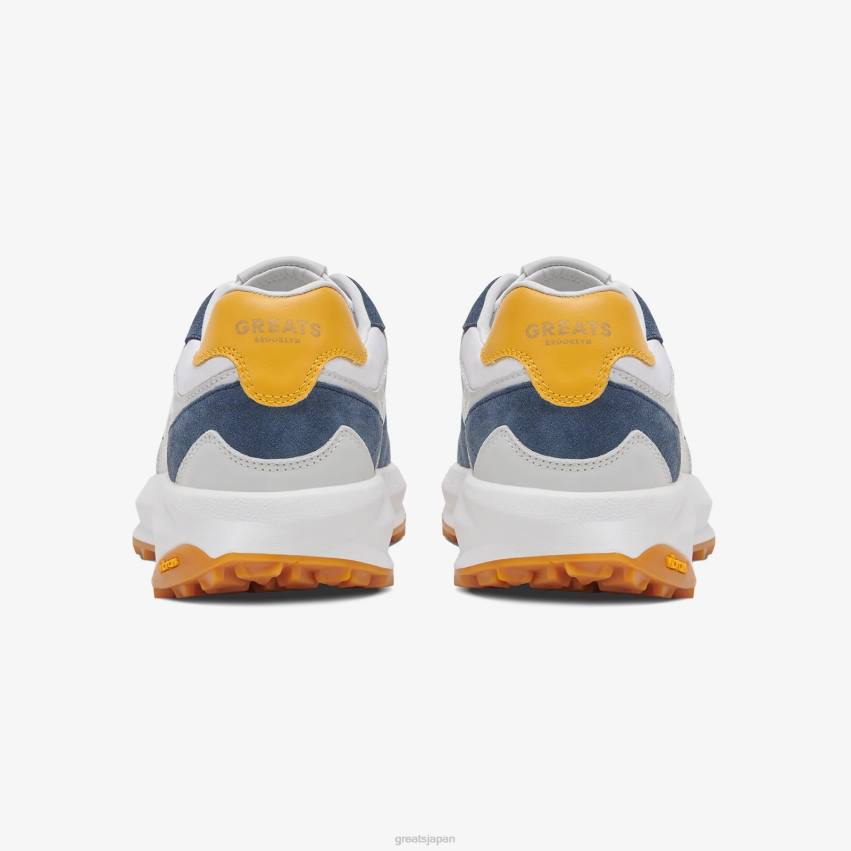 靴 ライトブルー GREATS BRCランナー F40N144