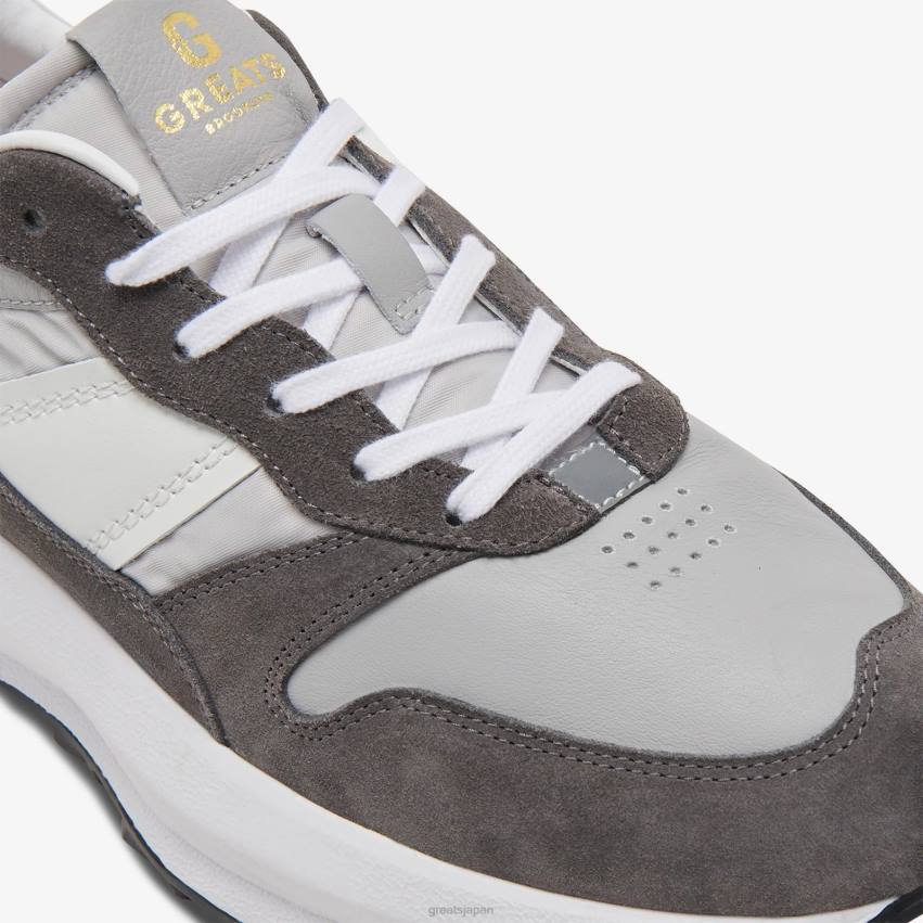 靴 グレーマルチ GREATS BRCランナー F40N45