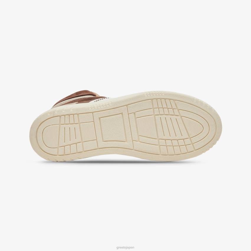 靴 茶色 GREATS 聖。ジェームズ・ハイ F40N114