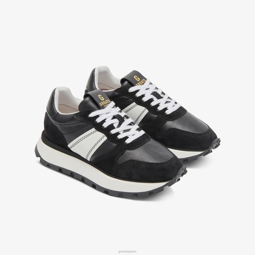 靴 ネロ GREATS グリーンポイントランナー F40N136