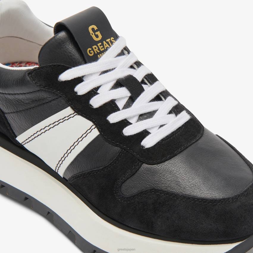 靴 ネロ GREATS グリーンポイントランナー F40N136