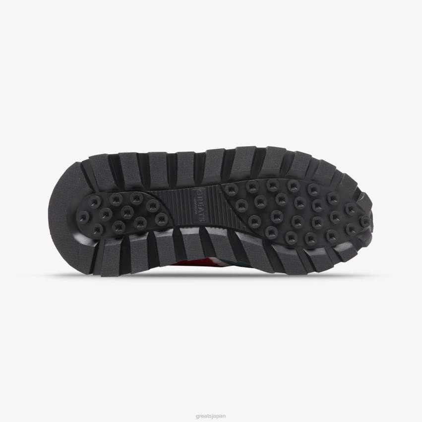 靴 白青 GREATS グリーンポイントランナー F40N138