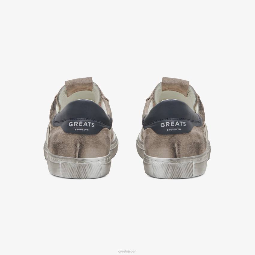 靴 グレー GREATS チャーリーは苦しんだ F40N145