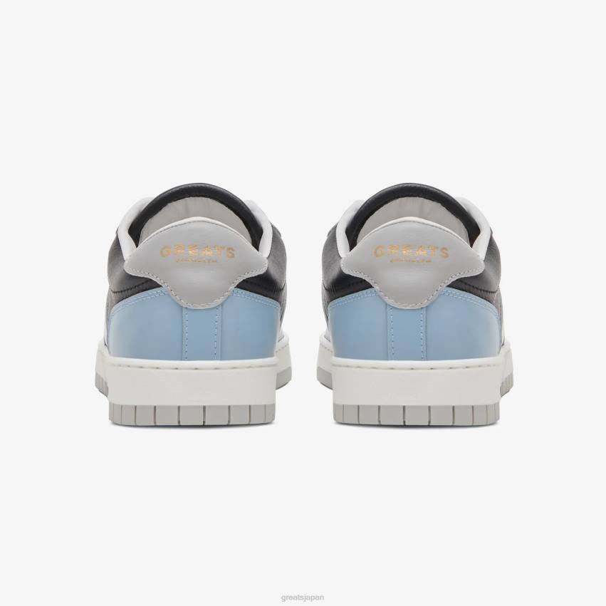 靴 ブルーマルチ GREATS ジムズコート F40N146