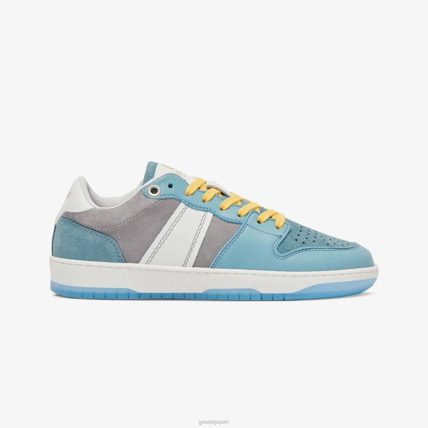 靴 ライトブルー GREATS ジムズコート F40N147