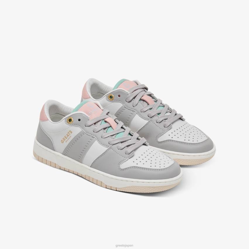靴 ホワイトグレー GREATS ジムズコート F40N148