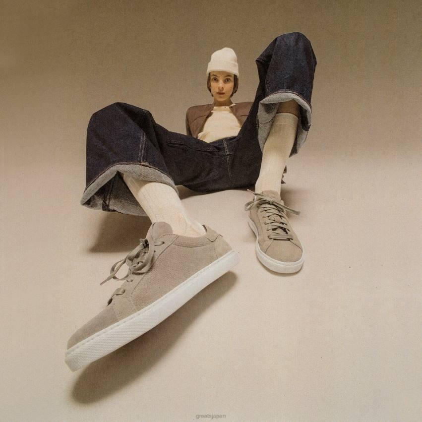 靴 グレー GREATS 治世 F40N158