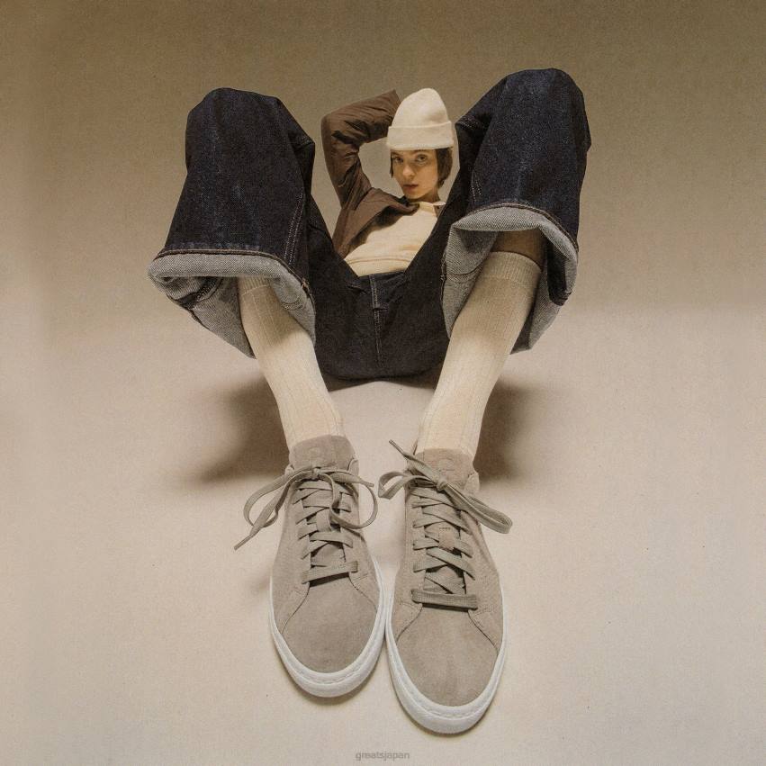 靴 グレー GREATS 治世 F40N158