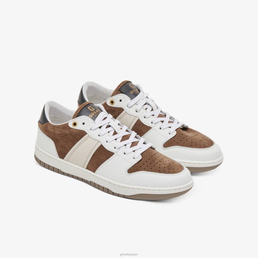 靴 モカ GREATS ジムズコート F40N21