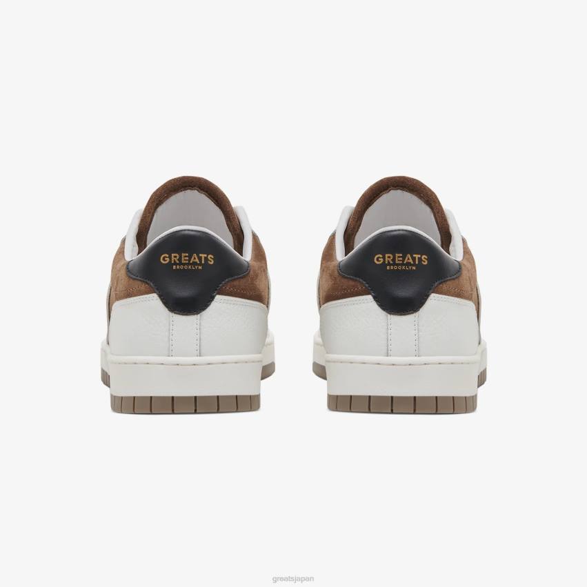 靴 モカ GREATS ジムズコート F40N21