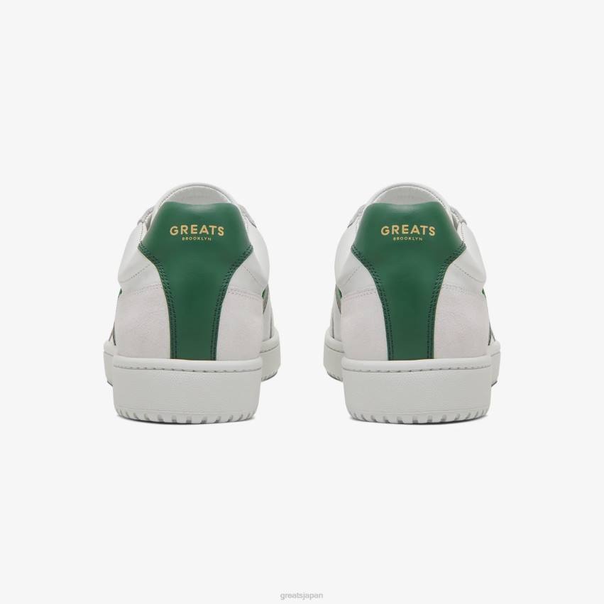 靴 ブランコグリーン GREATS ガットスニーカー F40N22