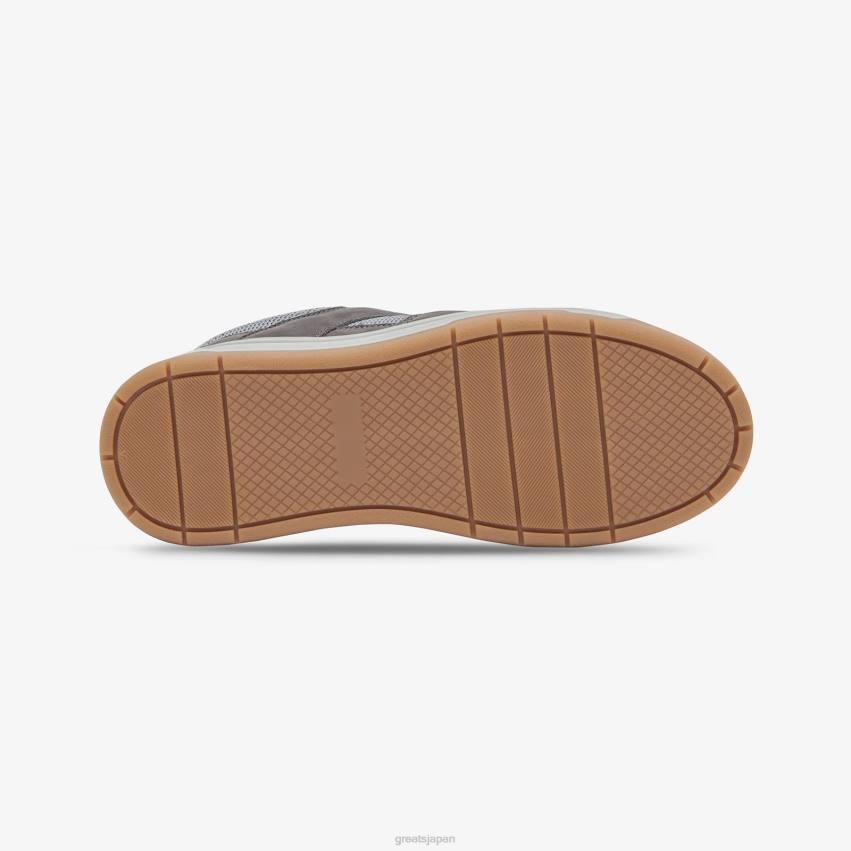 靴 木炭 GREATS クーパーロースケート F40N32