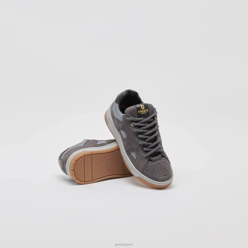 靴 木炭 GREATS クーパーロースケート F40N32