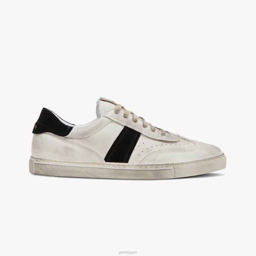 靴 白黒 GREATS チャーリーは苦しんだ F40N33