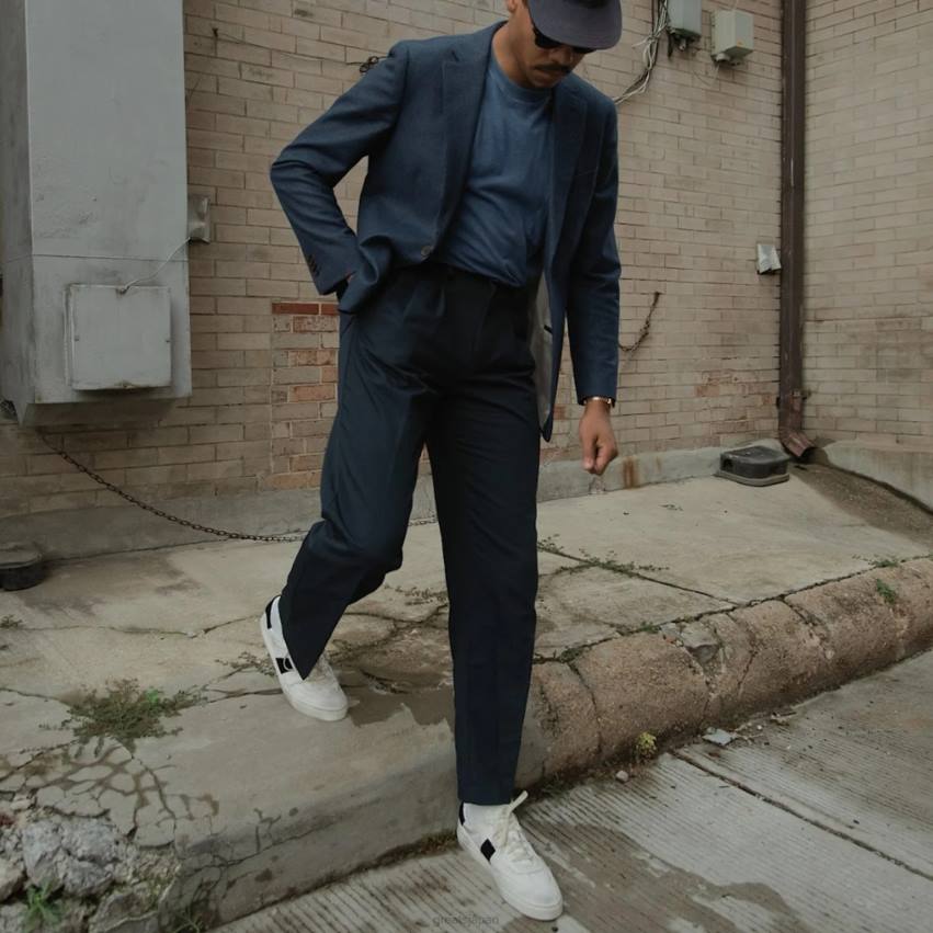 靴 白黒 GREATS チャーリーは苦しんだ F40N33