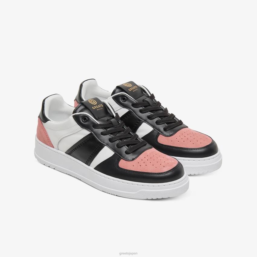 靴 ブラックピンク GREATS 聖。ジェームズ・ロー F40N39