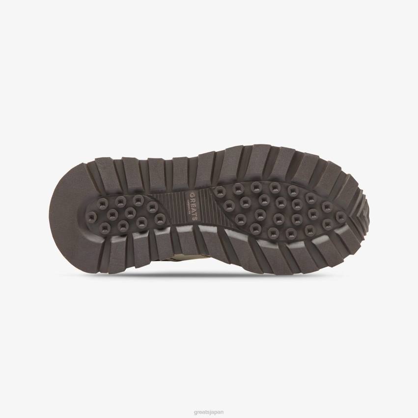 靴 モカ GREATS グリーンポイントランナー F40N43