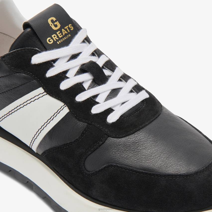 靴 ネロ GREATS グリーンポイントランナー F40N46