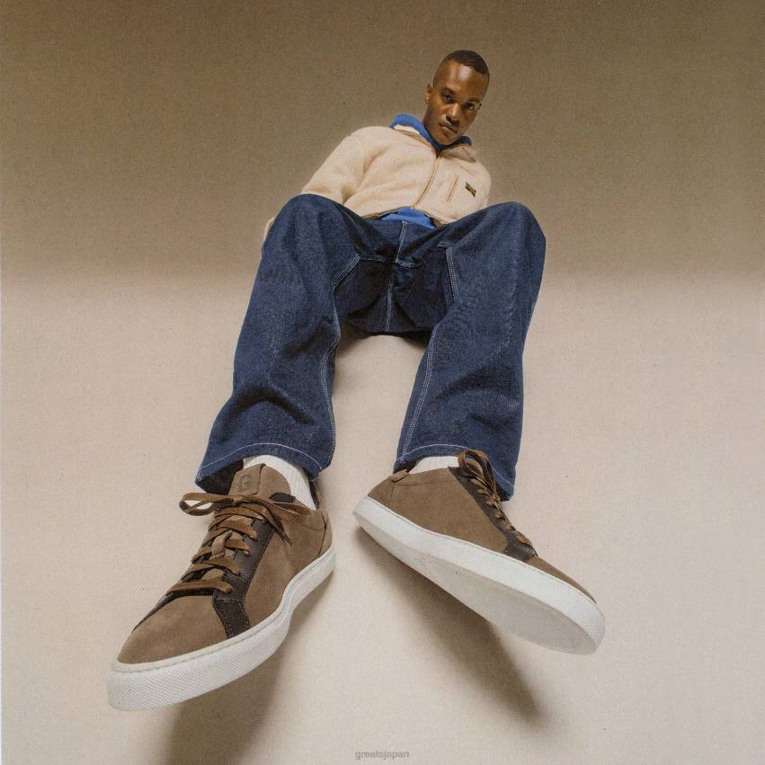 靴 モカブラック GREATS 治世 F40N49