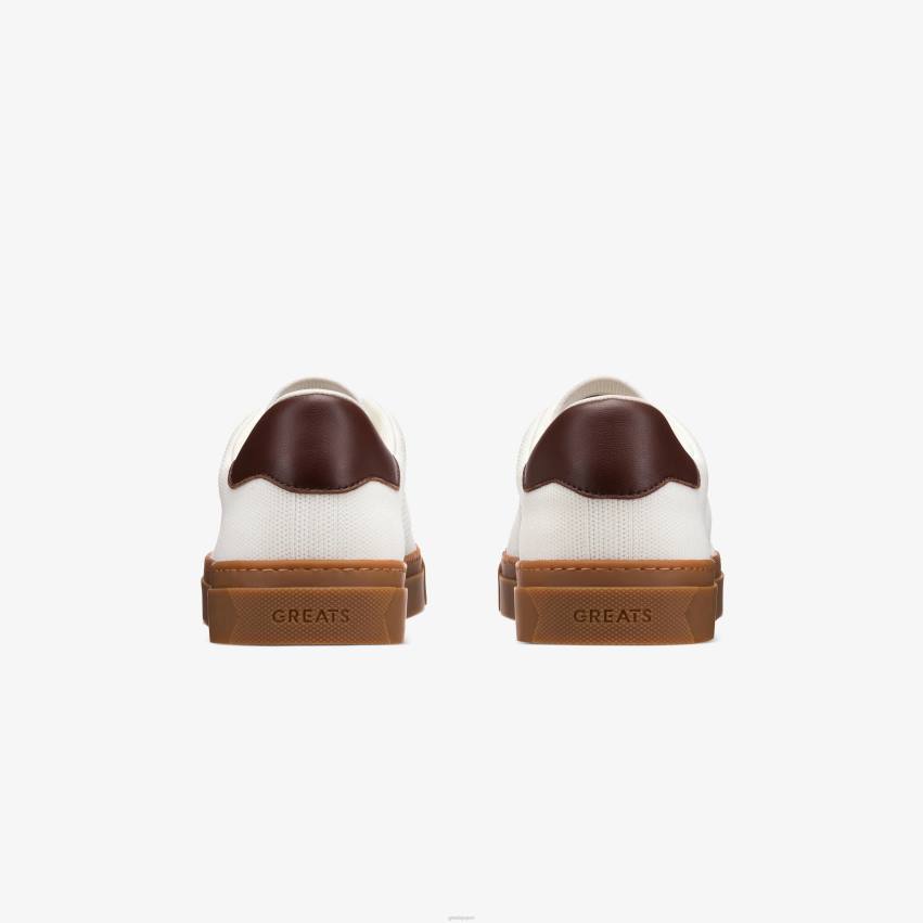 靴 白いガム GREATS ロイヤルニット F40N55