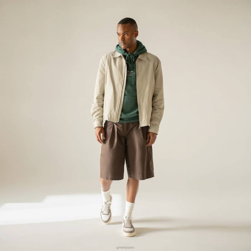 靴 ブラウングレー GREATS 聖。ジェームズ・ロー F40N56