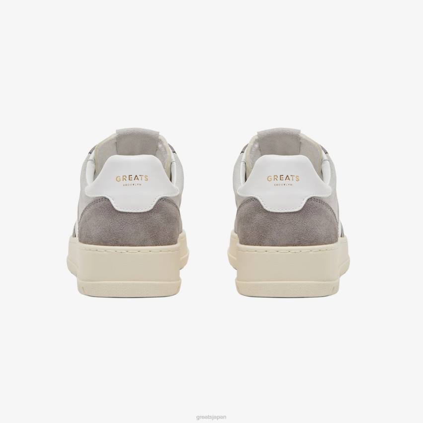 靴 ブラウングレー GREATS 聖。ジェームズ・ロー F40N56