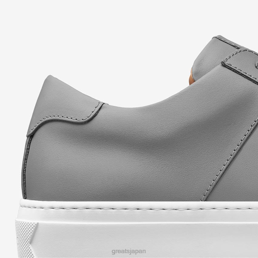 靴 アッシュグレー GREATS ロワイヤル F40N57