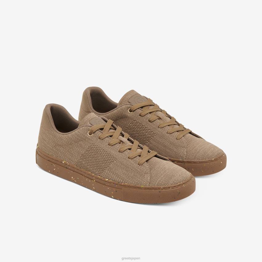 靴 トーナルオリーブ GREATS ロイヤルニット F40N58