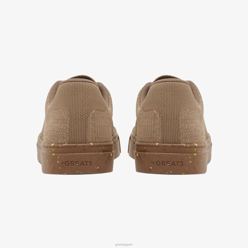 靴 トーナルオリーブ GREATS ロイヤルニット F40N58
