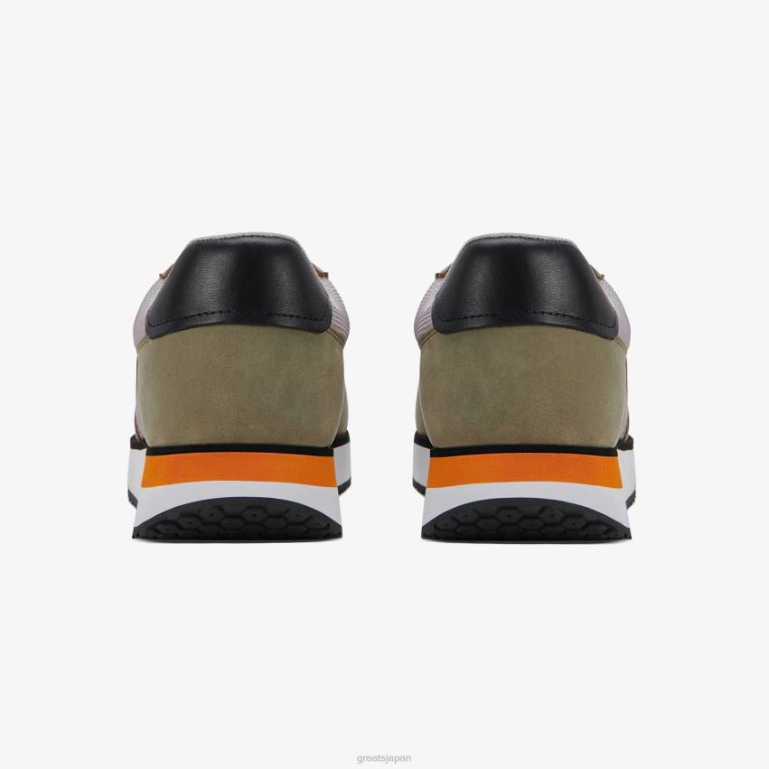 靴 オリーブマルチ GREATS マッカレン F40N62