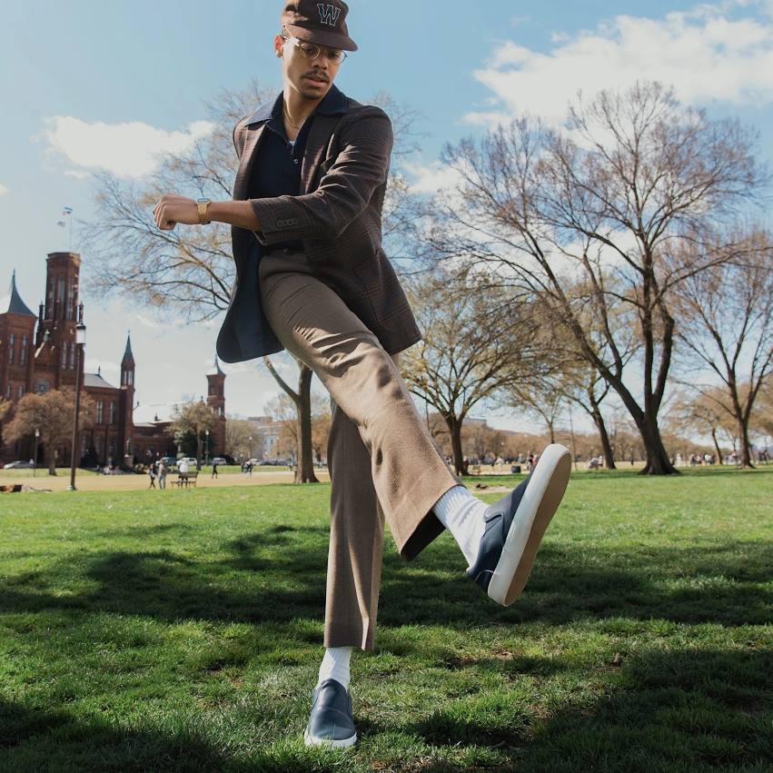 靴 海軍 GREATS ウースター革 F40N74