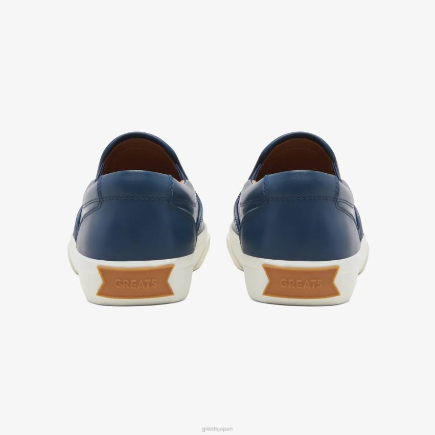 靴 海軍 GREATS ウースター革 F40N74