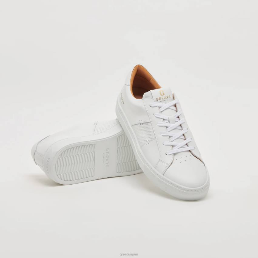 靴 ブランコ GREATS Royale 2.0 穴あき F40N14
