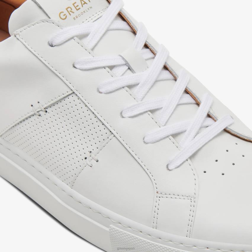 靴 ブランコ GREATS Royale 2.0 穴あき F40N14